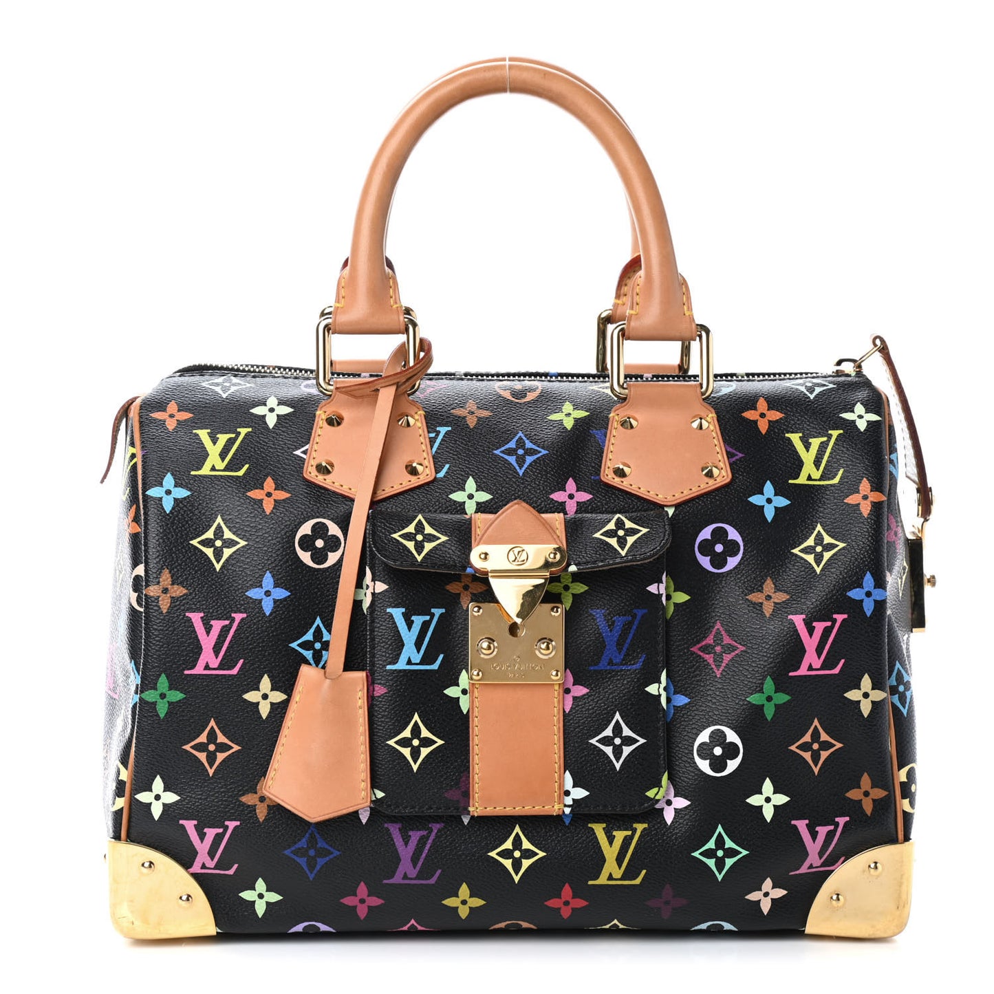 Monogram Multicolor Speedy 30 Black