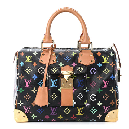 Louis Vuitton Monogram Multicolor Speedy 30 Black 1 of 4