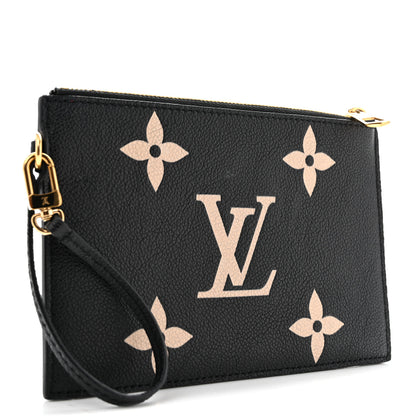 Louis Vuitton Empreinte Monogram Giant Neonoe MM Pochette Black Beige 3 of 9