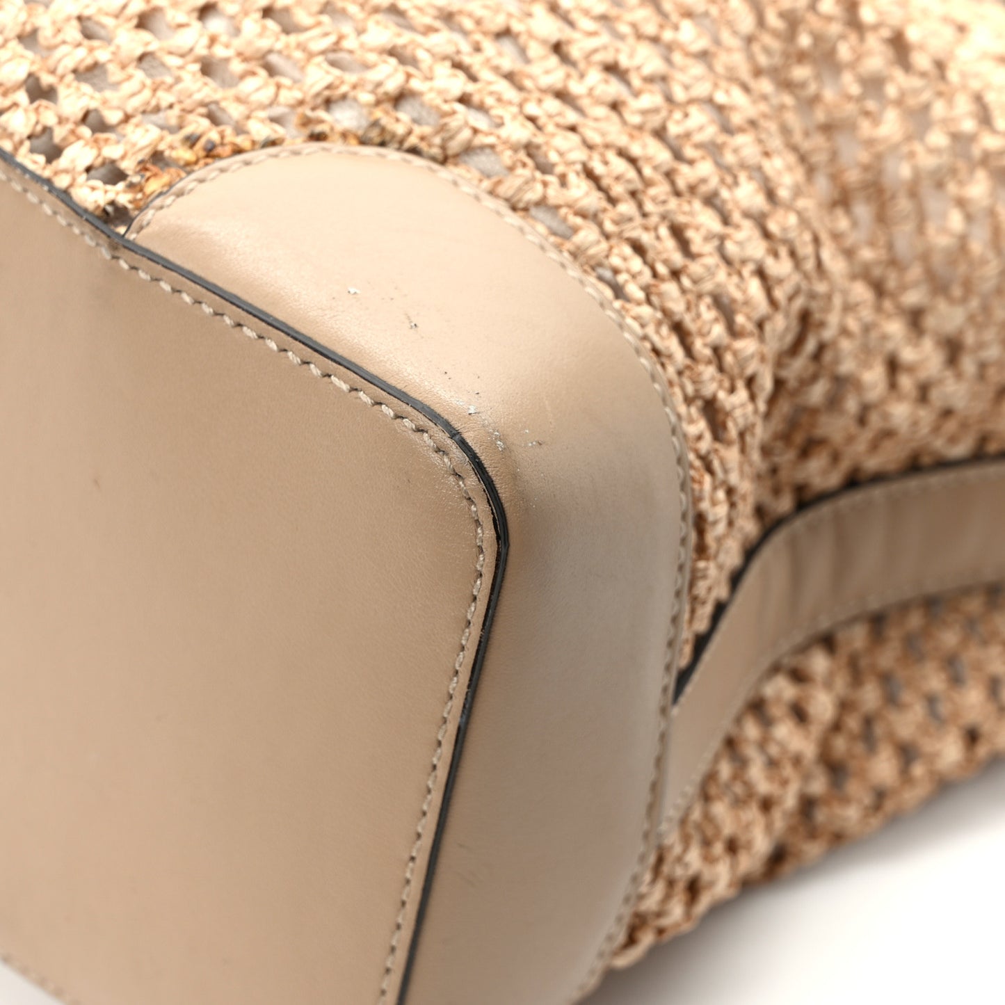 Straw Nine2Five East West Tote Barely