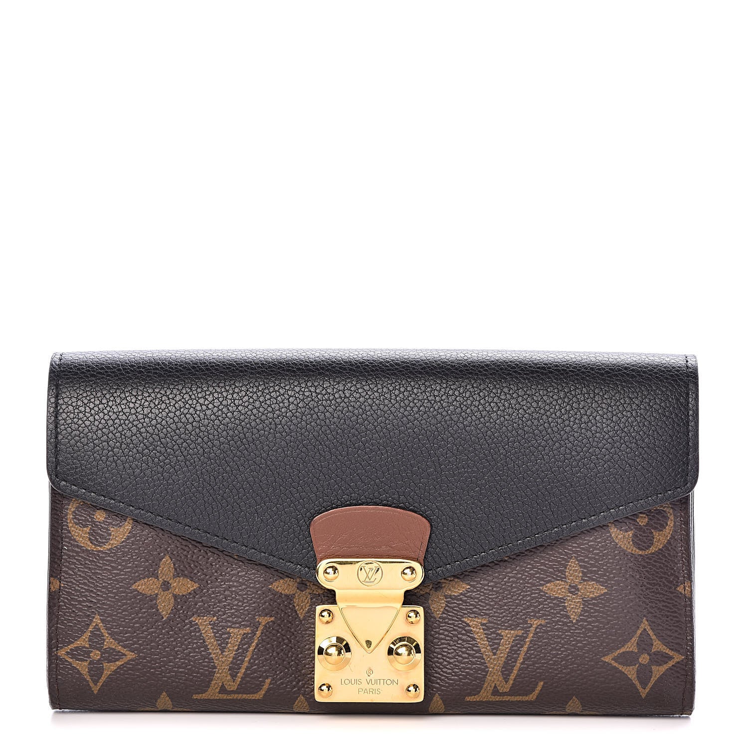 Louis Vuitton Monogram Pallas Wallet Black 1 of 10