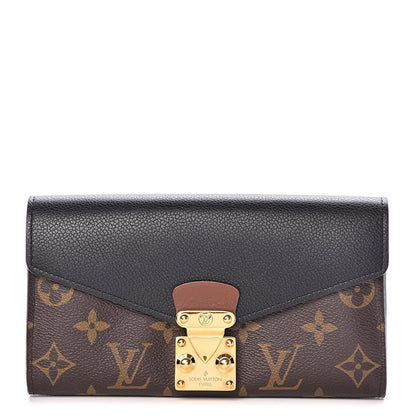 Louis Vuitton Monogram Pallas Wallet Black 1 of 10