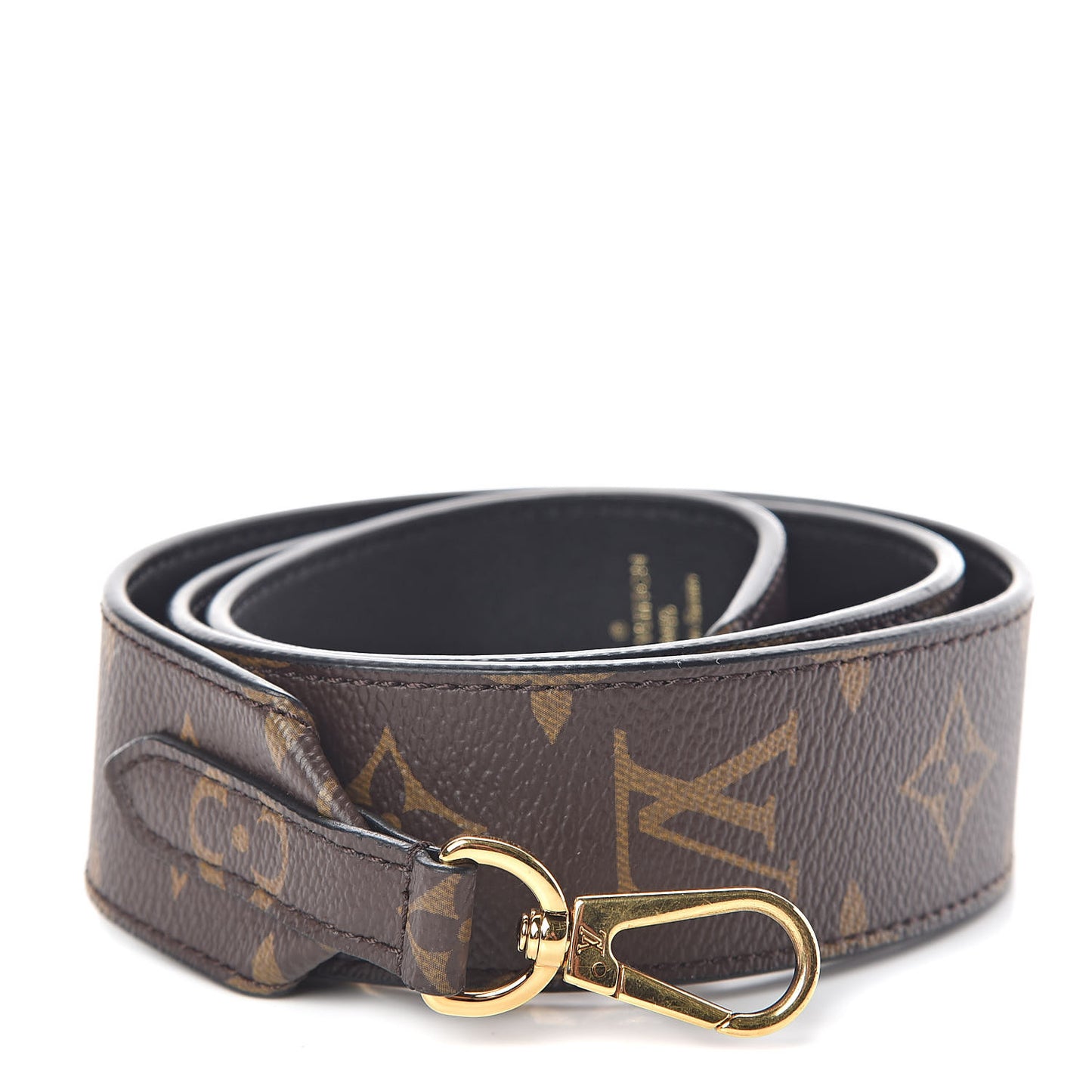 Monogram Bandouliere Shoulder Strap Black