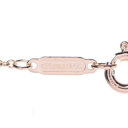 Tiffany 18K Rose Gold Mini Key Pendant Necklace 6 of 6
