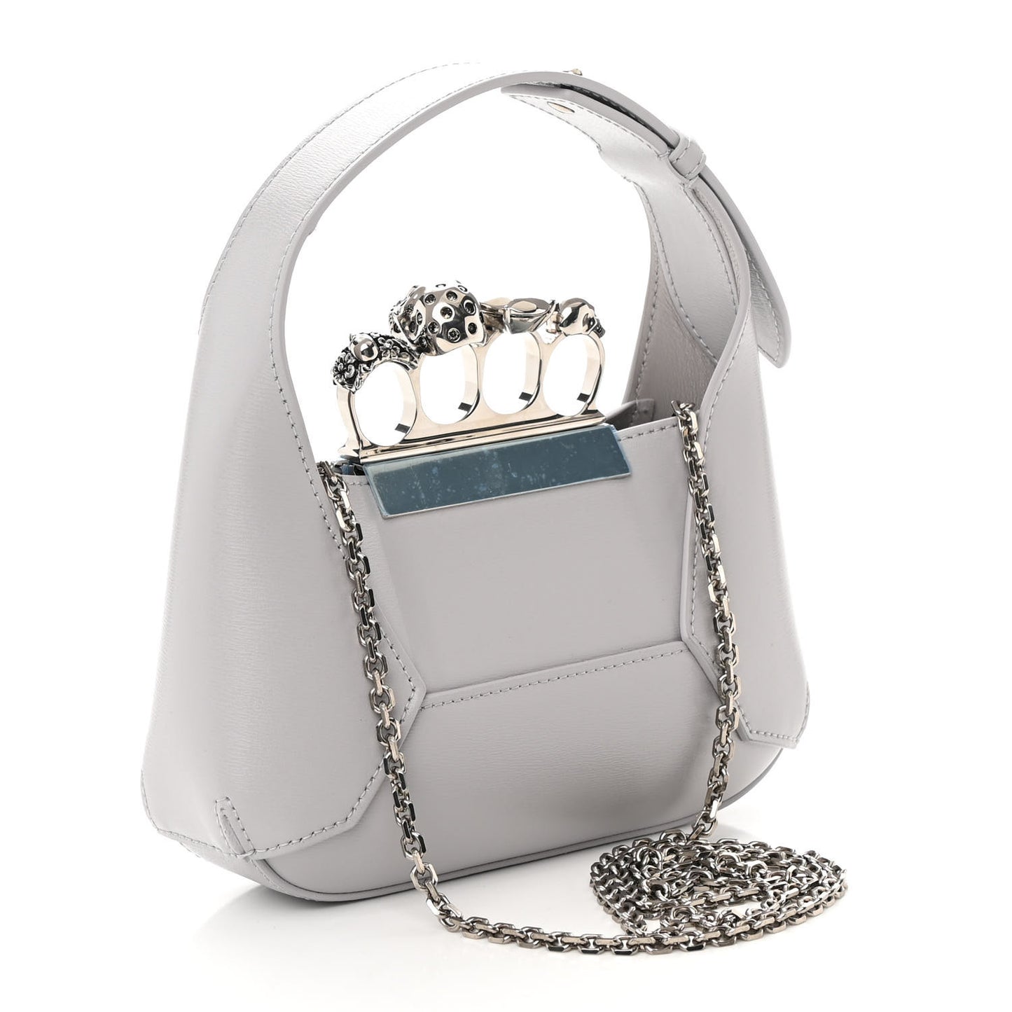 Calfskin Mini The Jeweled Hobo Dust