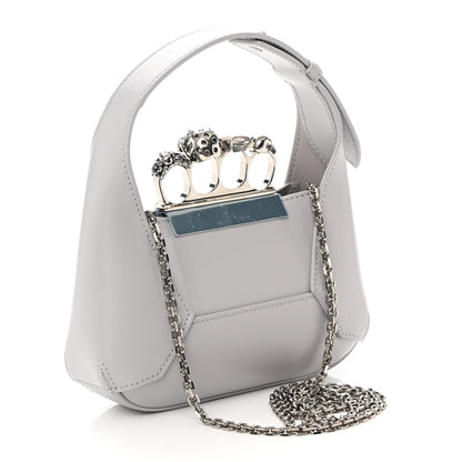 Alexander McQueen Calfskin Mini The Jeweled Hobo Dust 3 of 13