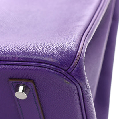 Hermes Epsom Birkin 35 Crocus 9 of 23