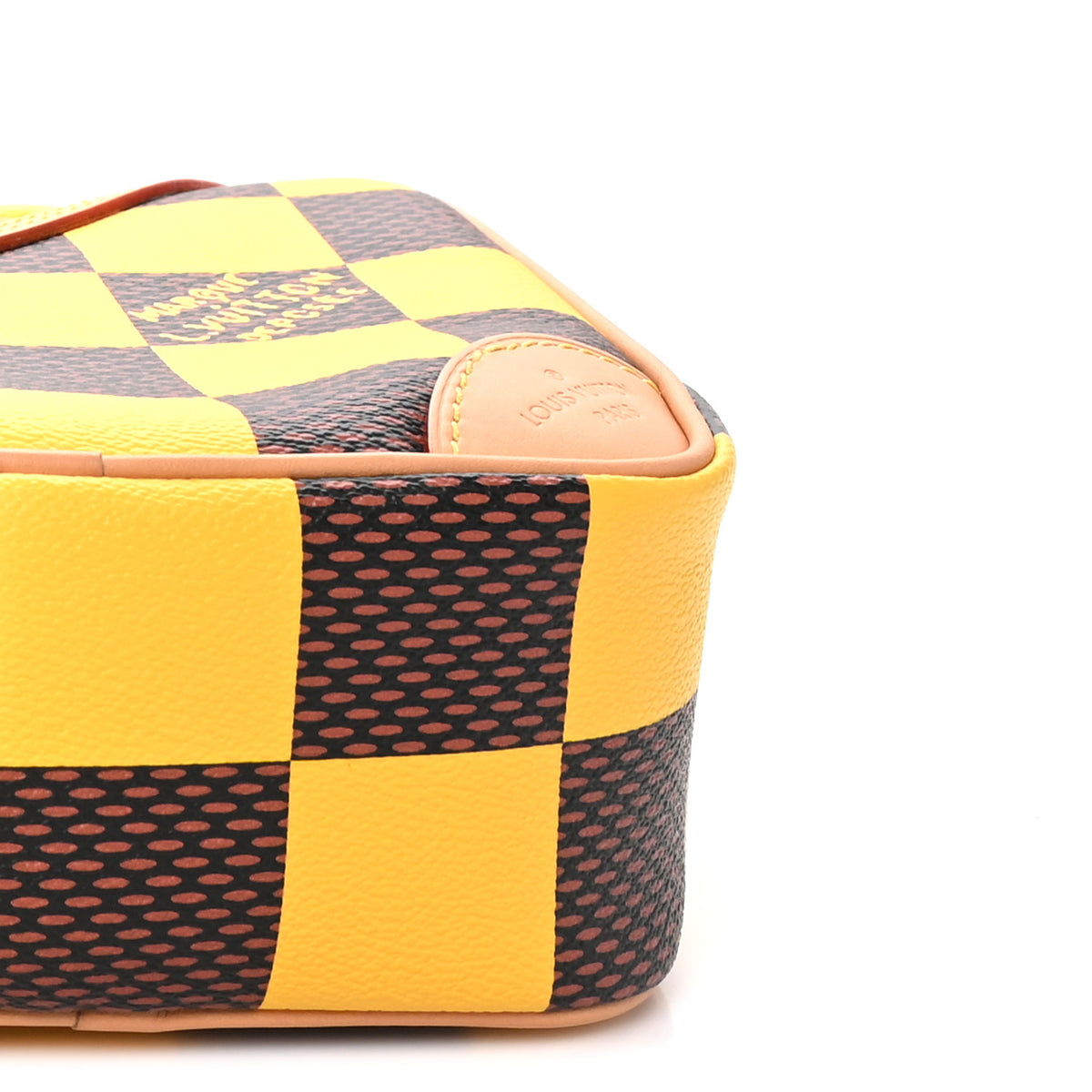 Louis Vuitton Damier Pop Chess Messenger Jaune Mat 9 of 9