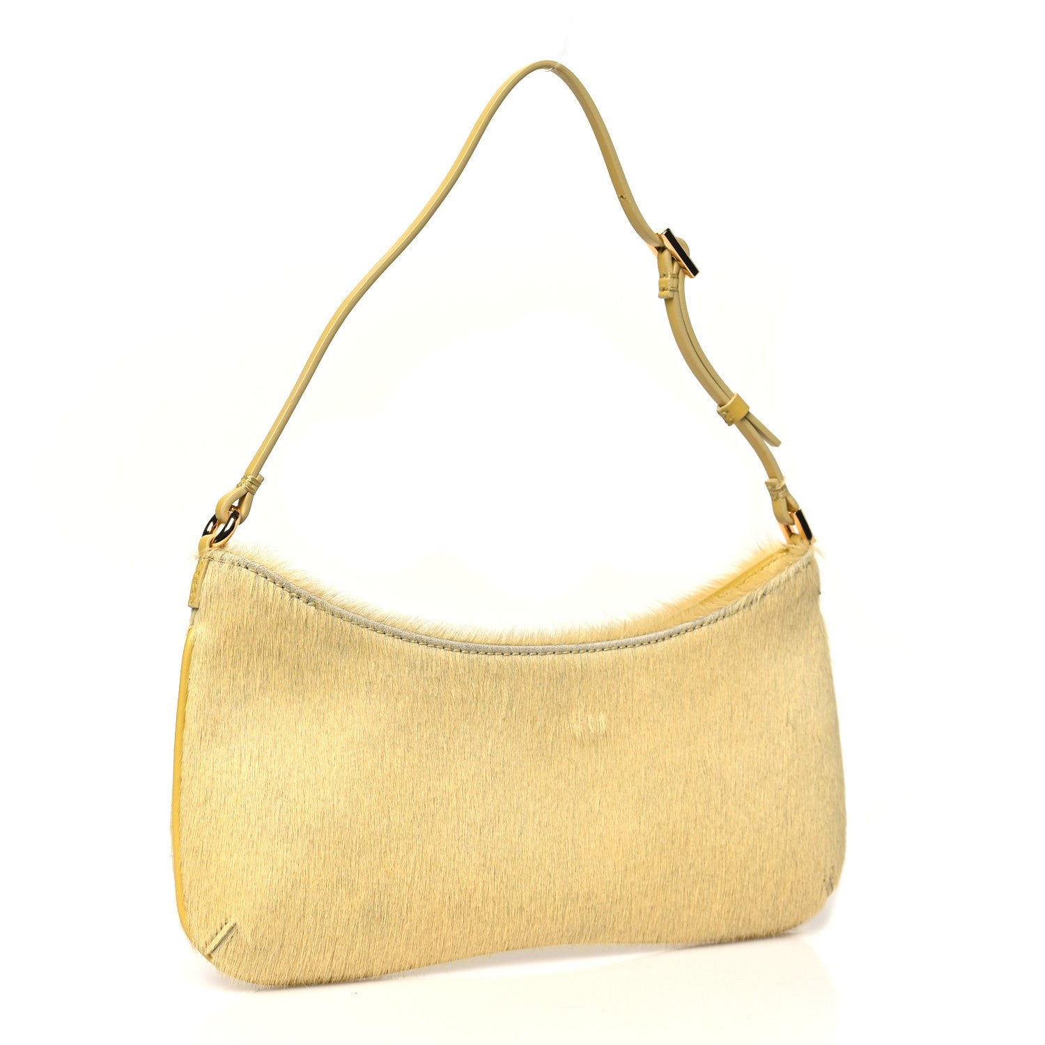 Jacquemus Pony Hair Le Bisou Yellow 3 of 9