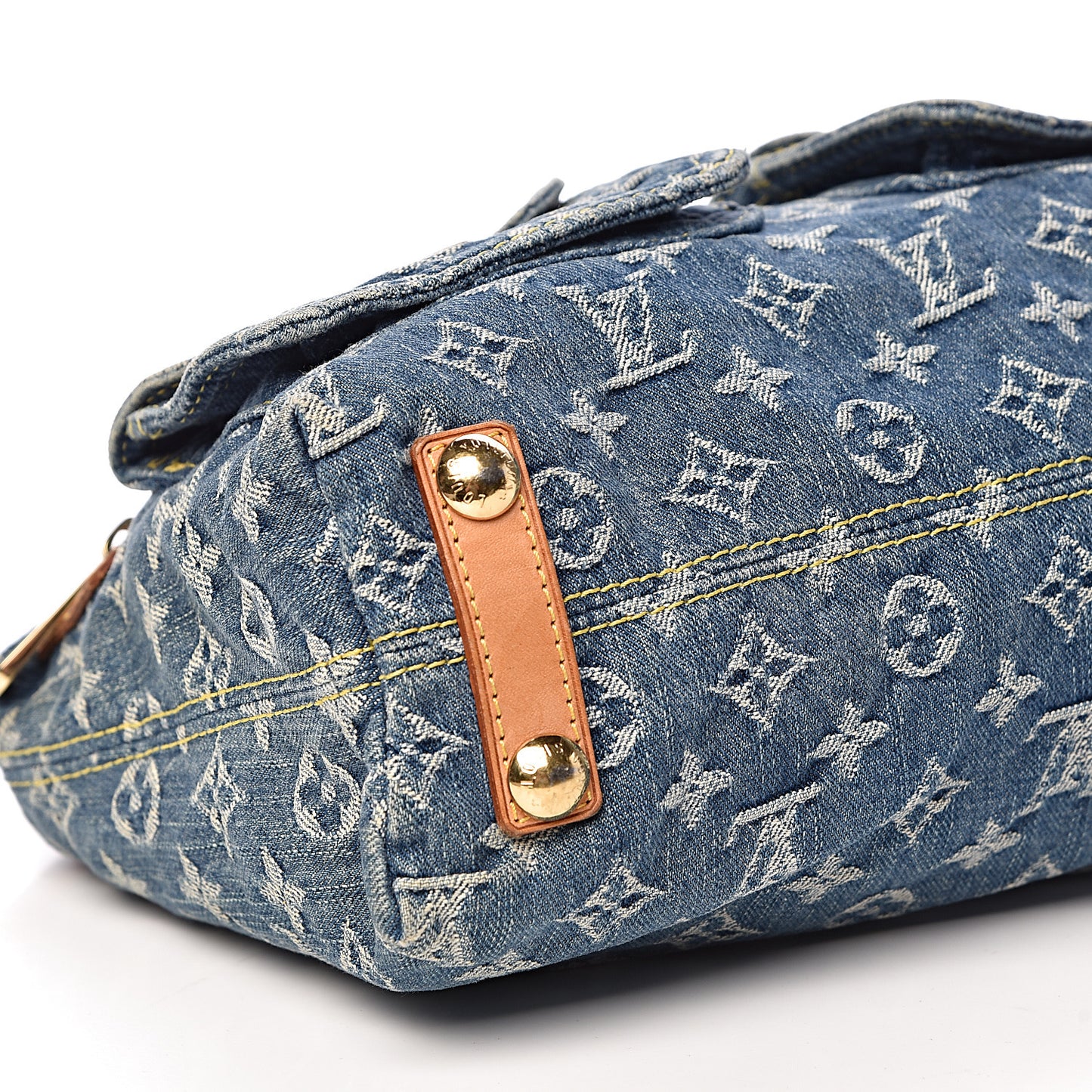 Monogram Denim Baggy PM Blue