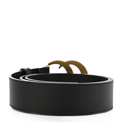 Gucci Calfskin Double G 40mm Belt 85 34 Black 2 of 5
