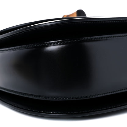 Gucci Calfskin Plexiglass Medium Classic 2 Top Handle Bag Black 8 of 14
