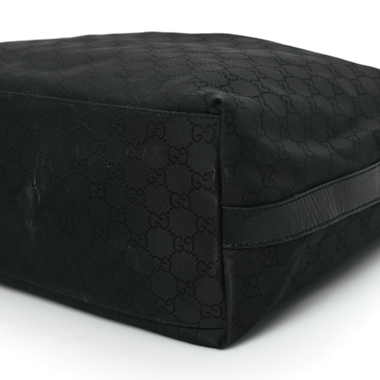 Nylon Monogram Large Hobo Black