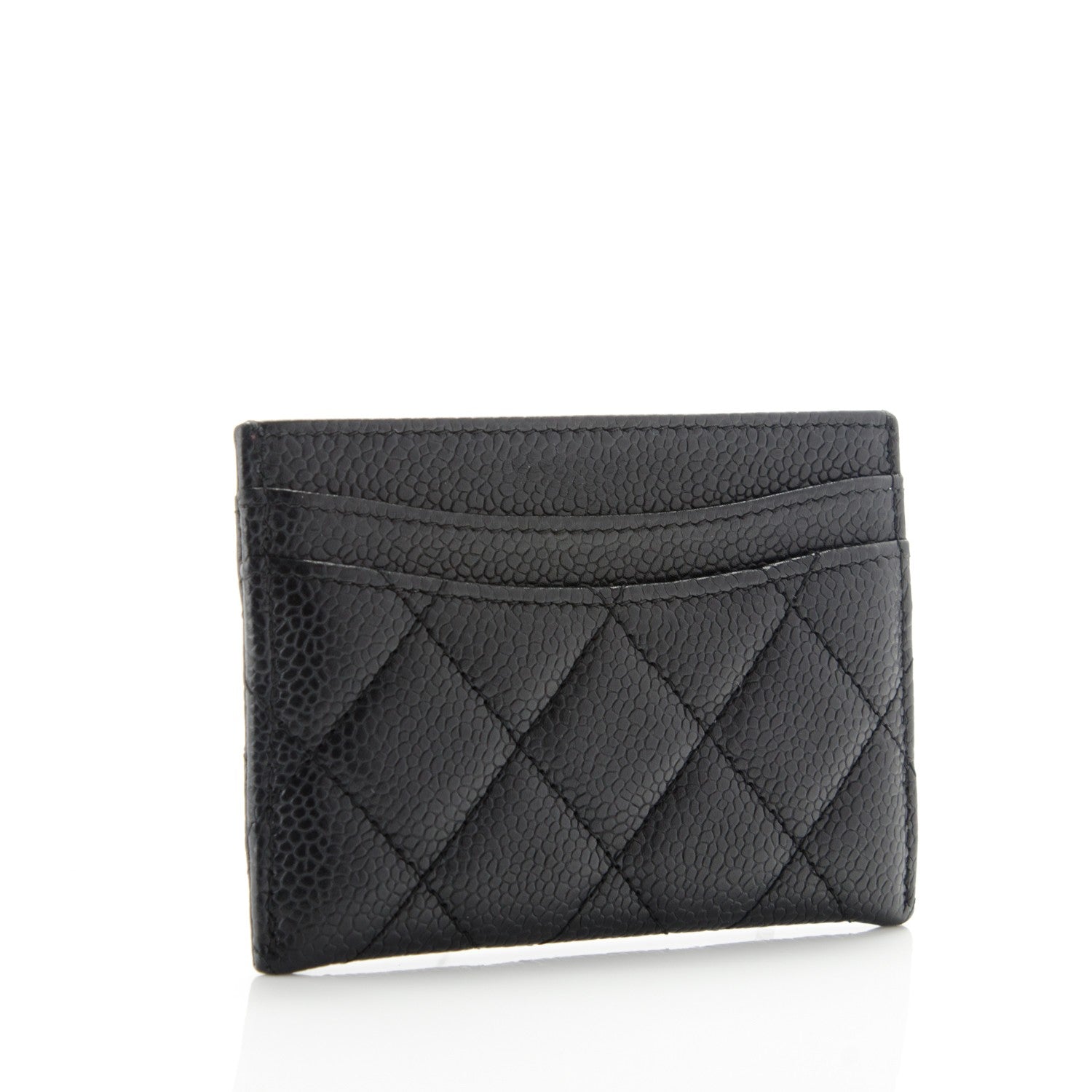 Chanel Caviar Quilted Card Holder Black 3 of 8