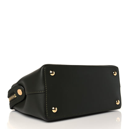 Fendi Vitello Baltico Nappa Flowerland Studded Small Dotcom Click Chain Satchel Verde Prato Multicolor 4 of 11