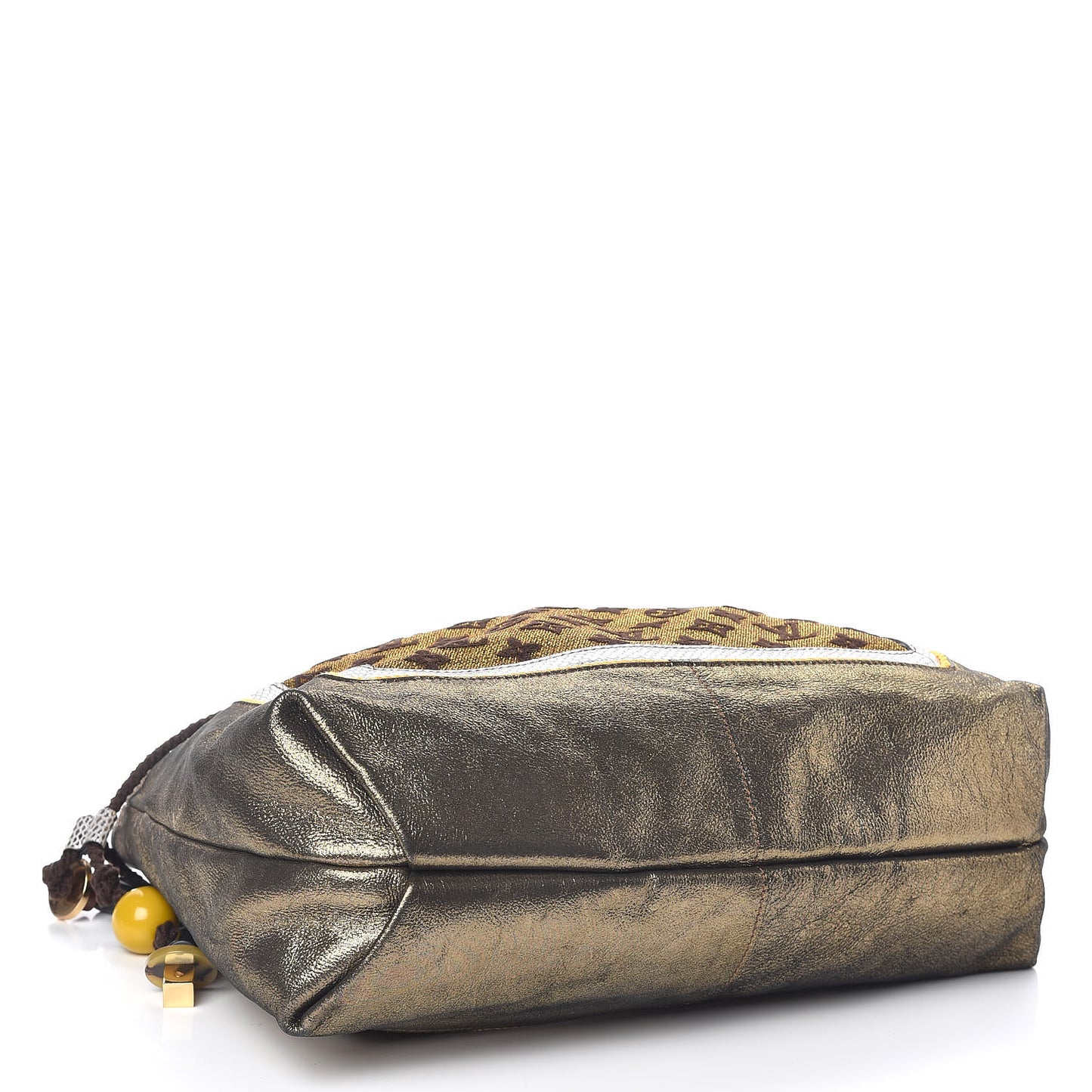 Monogram Lurex Sunbird Gold