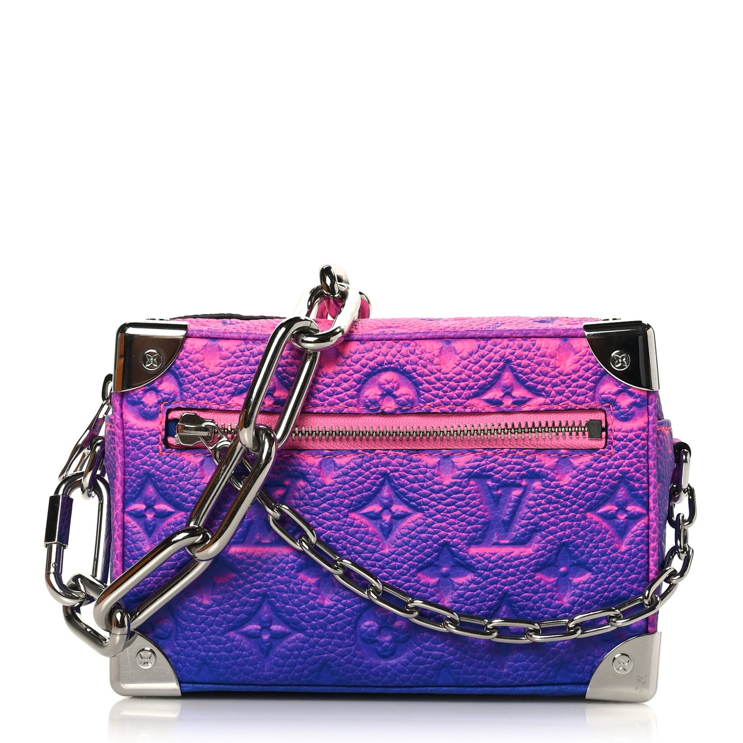 Taurillon Illusion Mini Soft Trunk Bleu Rose