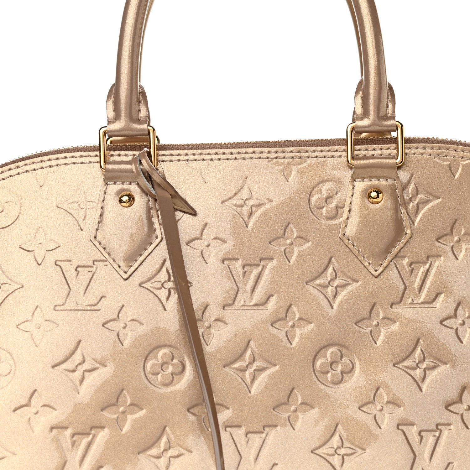 Louis Vuitton Vernis Alma GM Beige Poudre 6 of 8