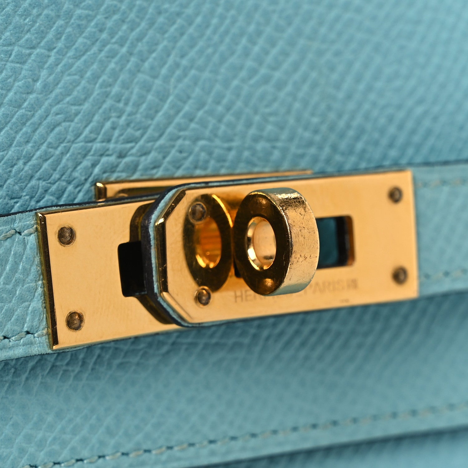 Hermes Epsom Kelly Longue Wallet Bleu Atoll 10 of 13