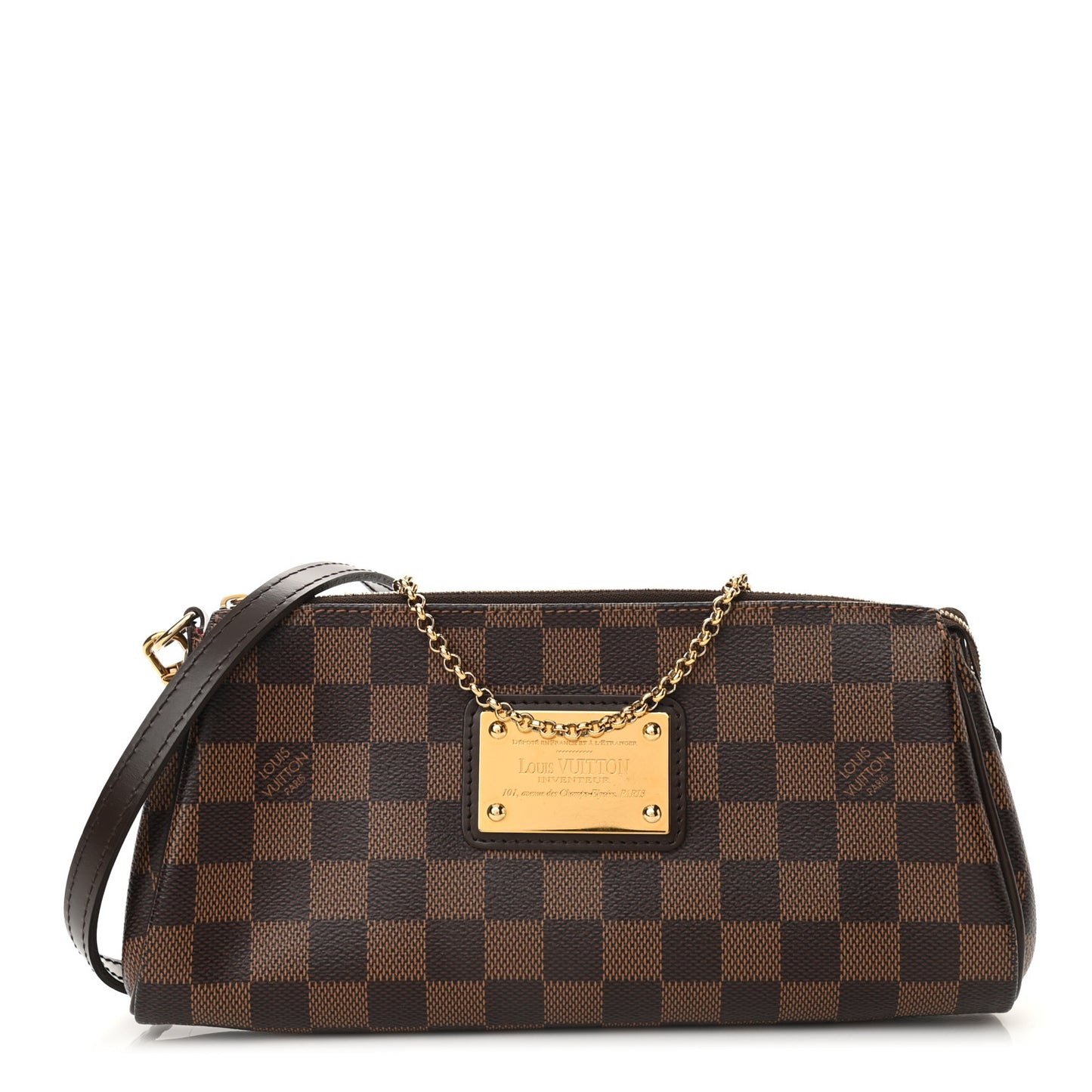 Damier Ebene Eva Clutch