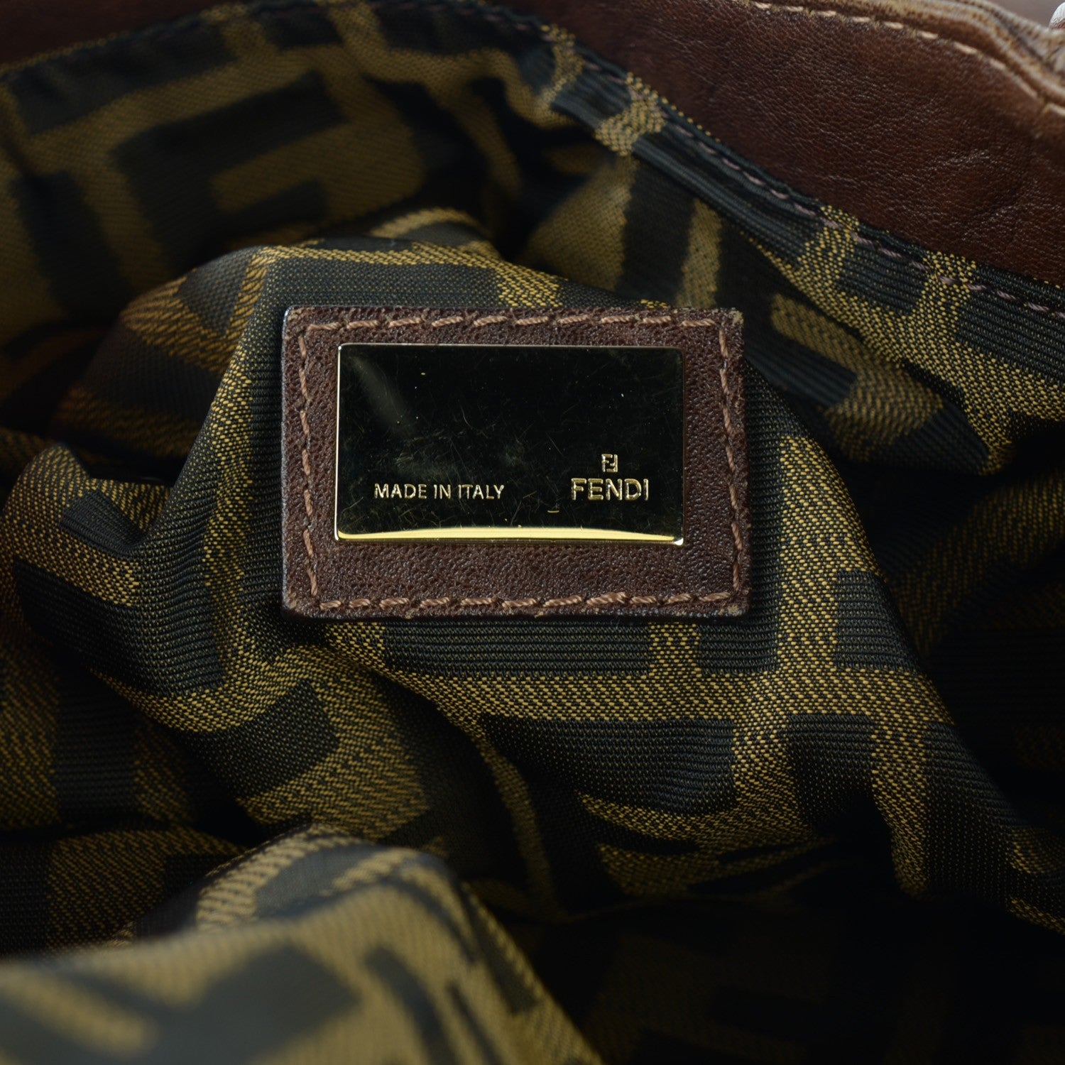 Fendi Nappa Nuvolata Spy Cognac 8 of 11