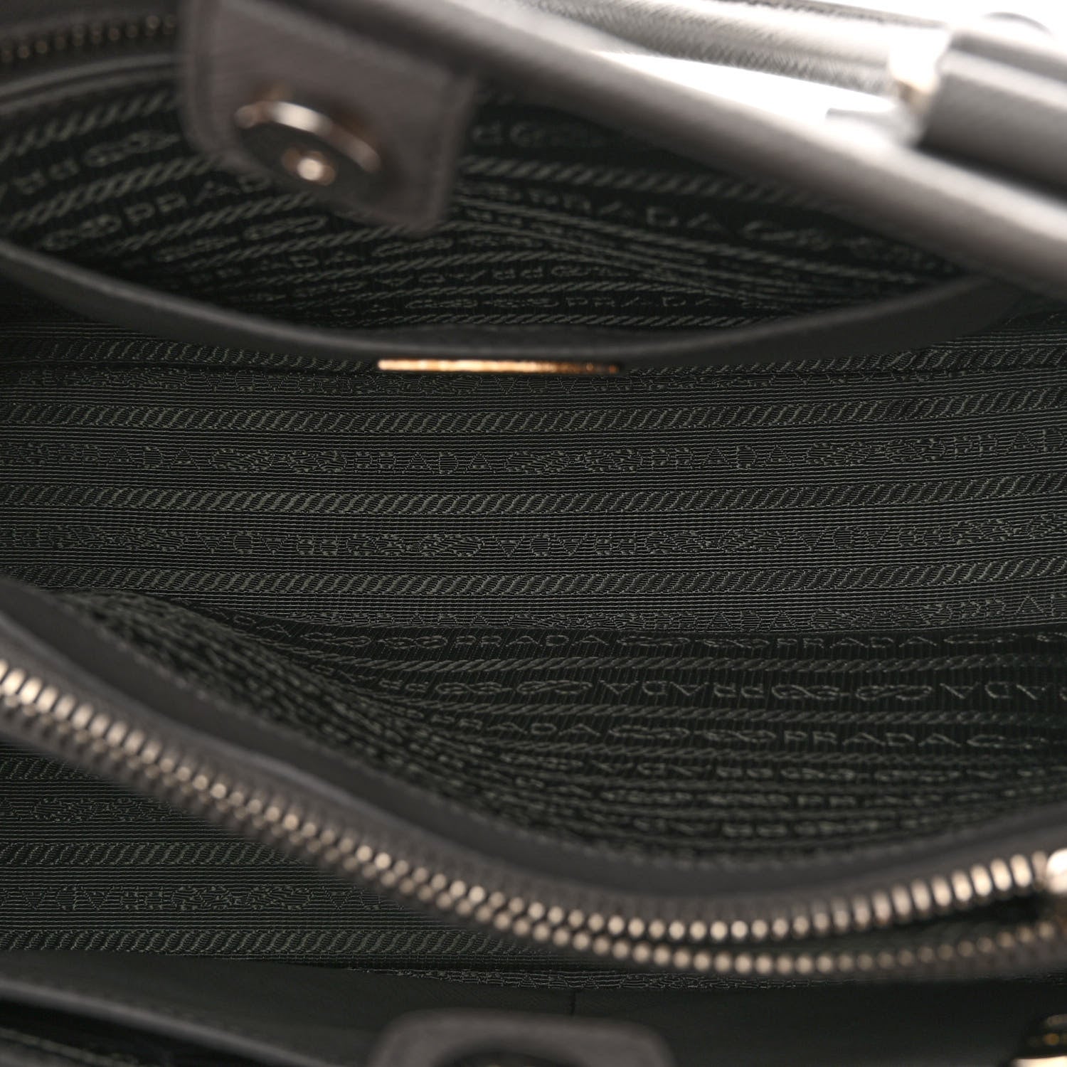 Prada Saffiano Lux Open Promenade Tote Marmo 5 of 9