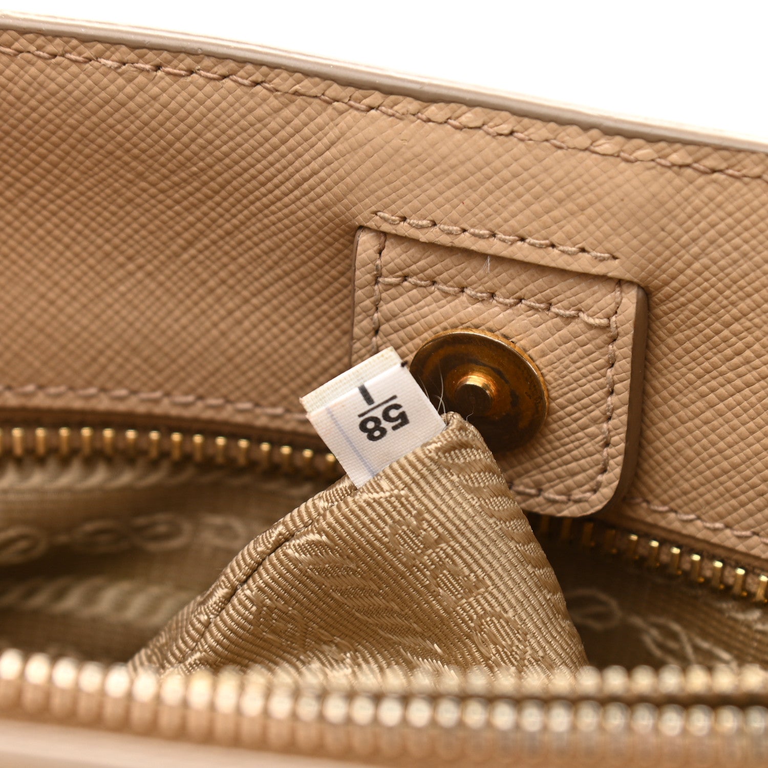 Prada Saffiano Lux Medium Tote Cammeo 6 of 14