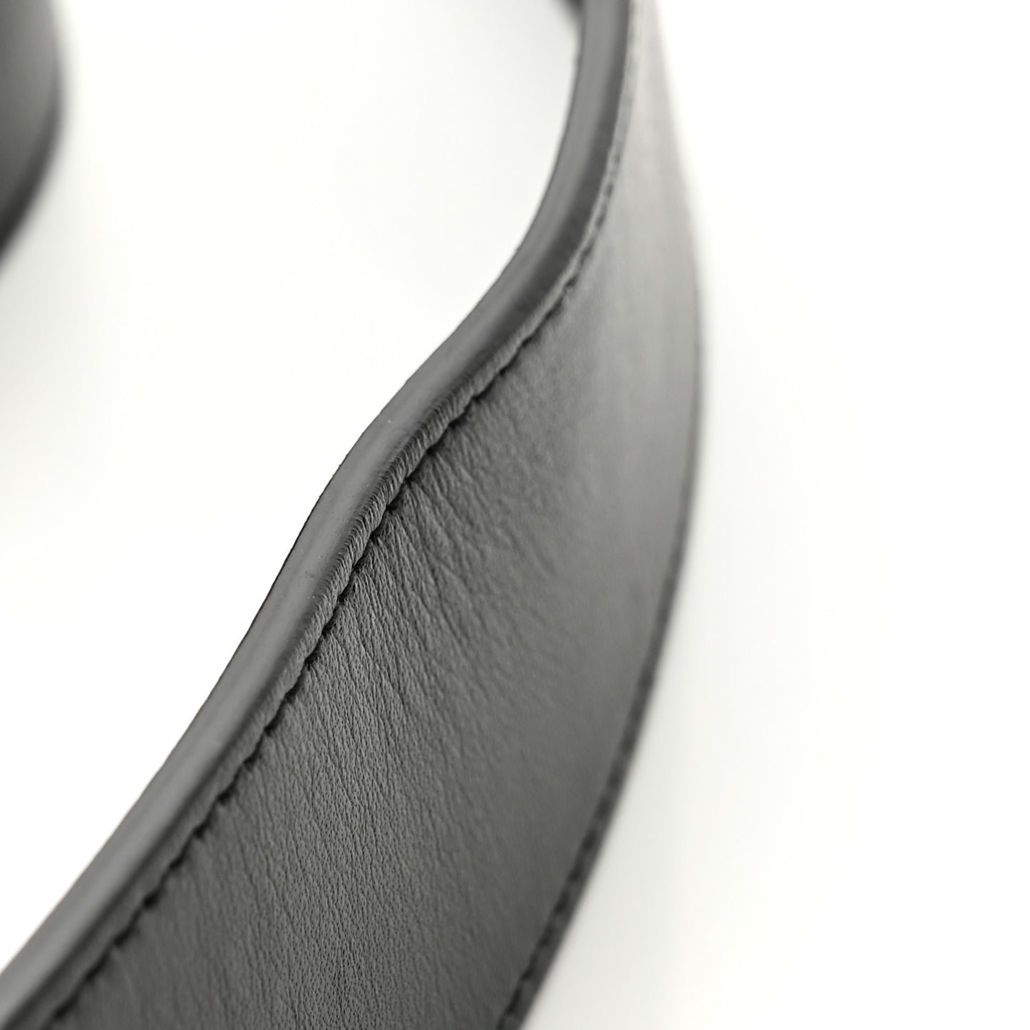 Plutone Calfskin Palladium Double G 40mm Belt 105 42 Black
