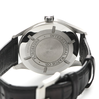 IWC Stainless Steel Alligator 39mm Pilot Mark XVI Automatic Watch Black IW325501 4 of 7