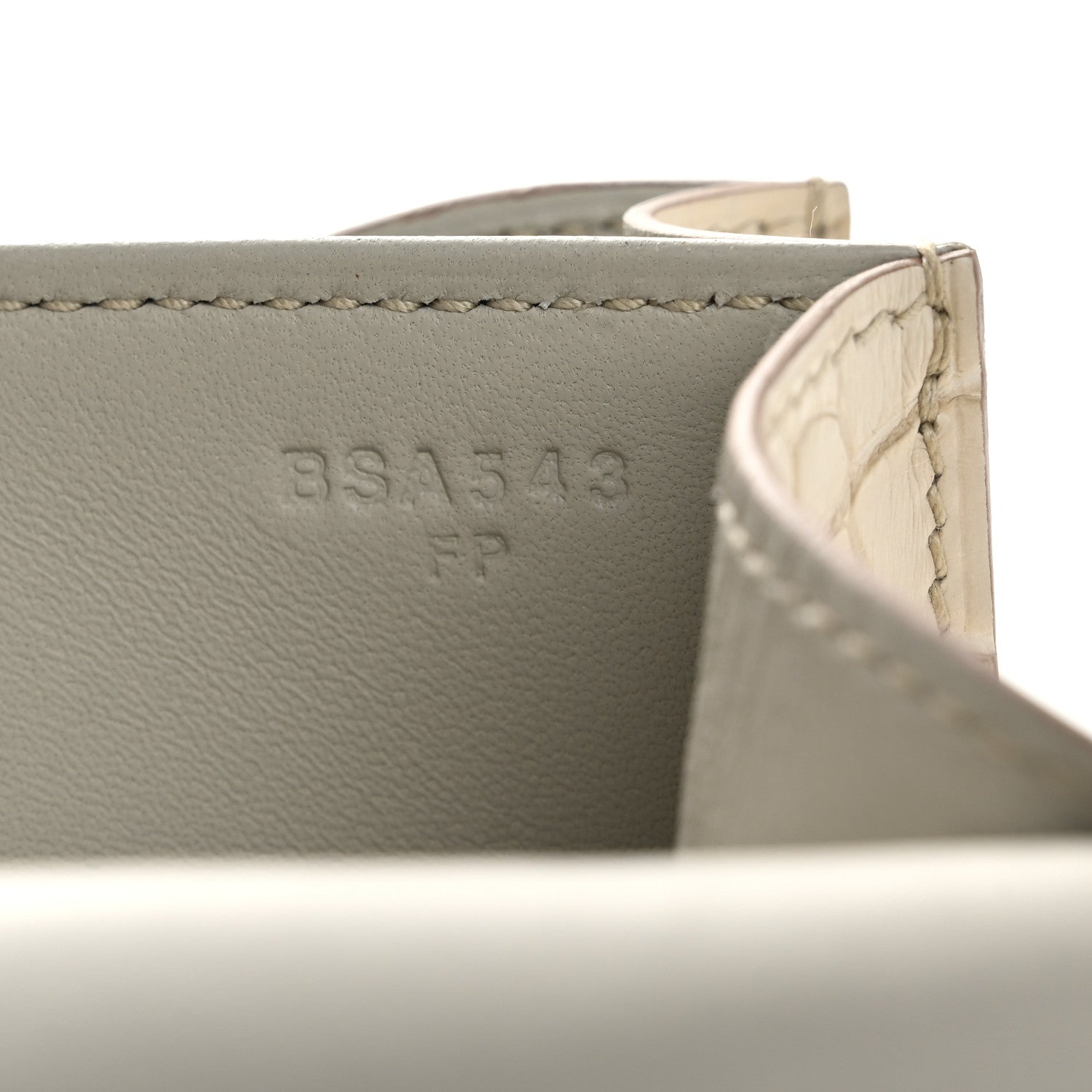 Hermes Matte Alligator Constance 18 Beton 8 of 12