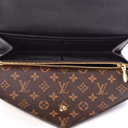 Louis Vuitton Calfskin Double V Wallet Black 5 of 9