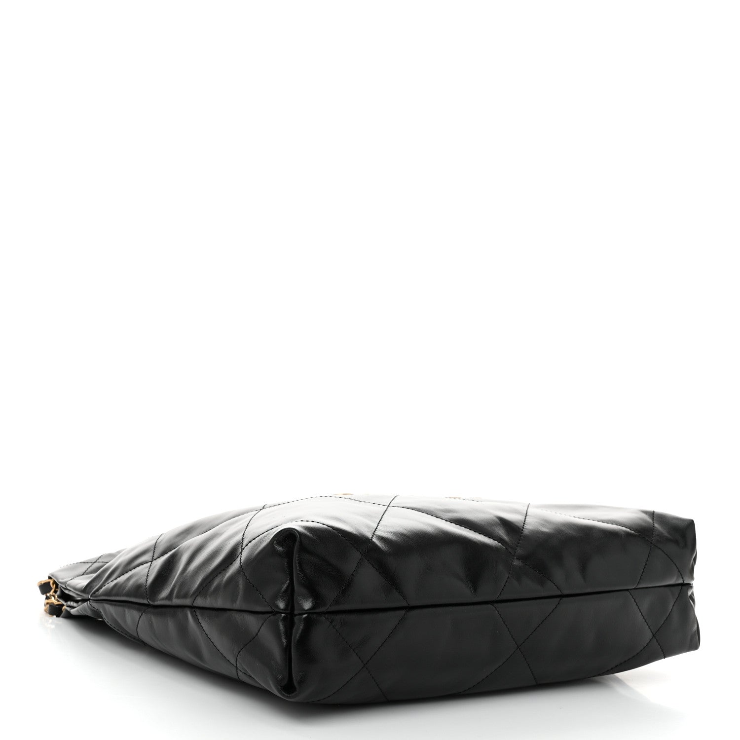 Chanel Shiny Calfskin Quilted Small Chanel 22 Black 5 of 11