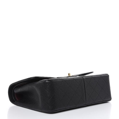 Chanel Caviar Quilted Jumbo Double Flap Black 4 of 11