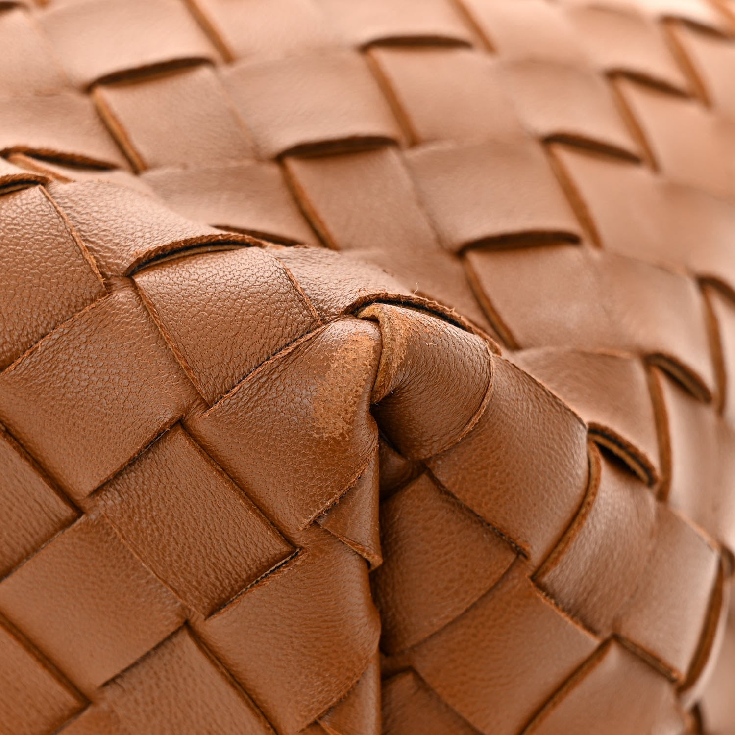 Bottega Veneta Nappa Intrecciato Medium Andiamo Shoulder Bag Cognac 10 of 11