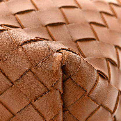 Bottega Veneta Nappa Intrecciato Medium Andiamo Shoulder Bag Cognac 10 of 11
