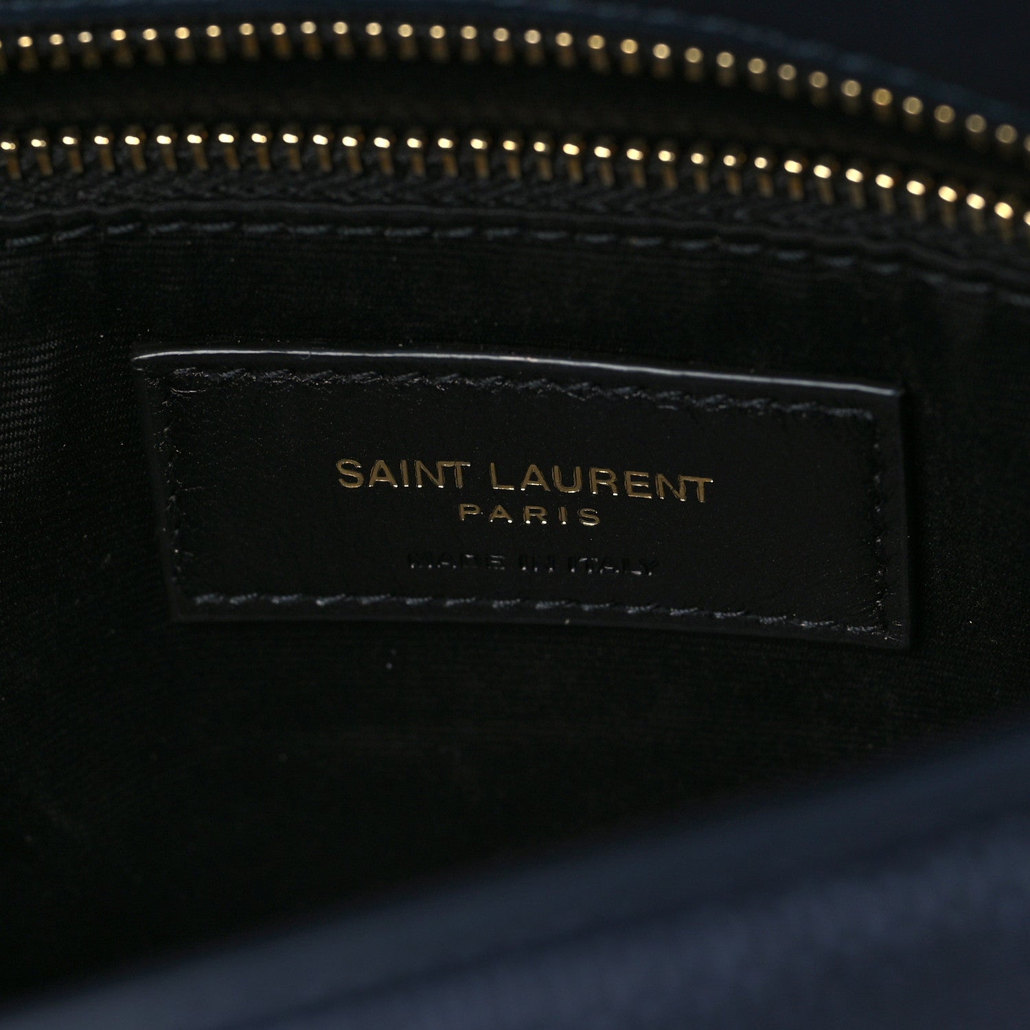 Saint Laurent Canvas Quilted Small Loulou Puffer Monogram Chain Satchel Marine 6 of 6