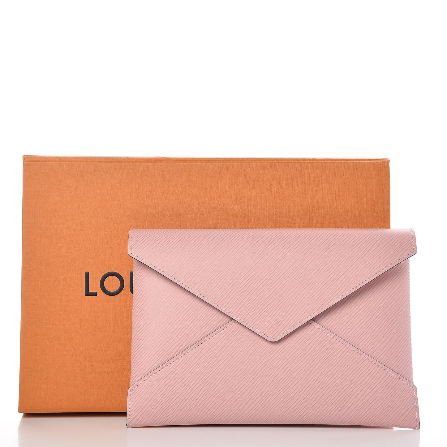 Epi Large Kirigami Pochette Insert Rose Ballerine