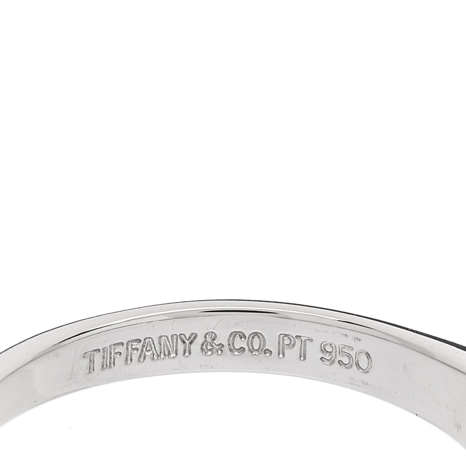 Tiffany Platinum Diamond .52ct Solitaire Engagement Ring 52 6 5 of 6