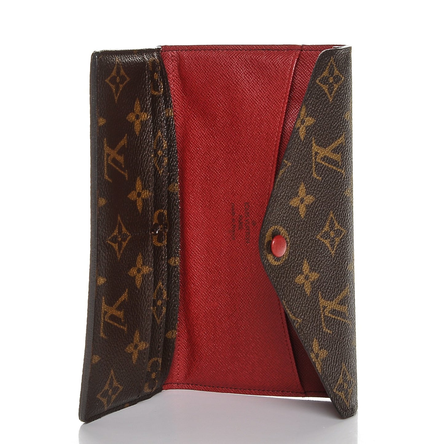 Monogram Josephine Wallet Red