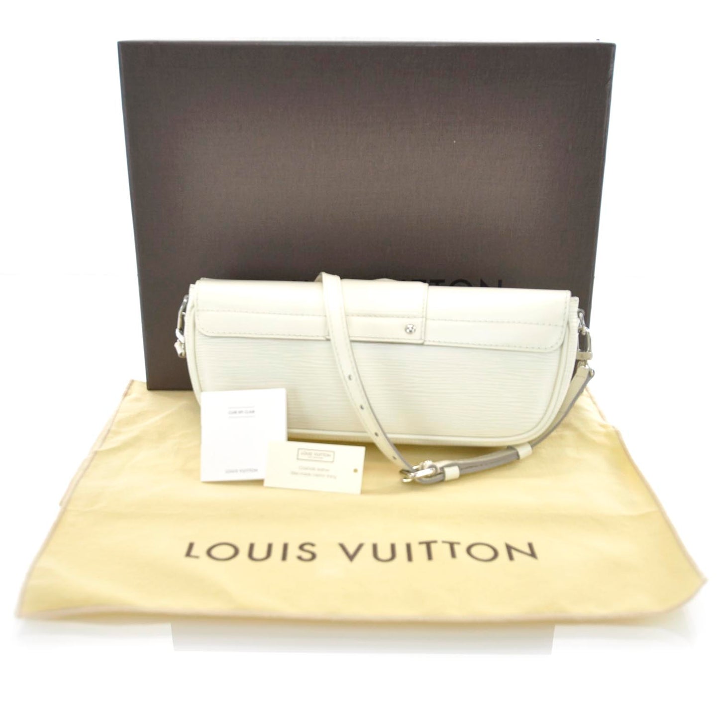 Epi Montaigne Clutch Ivory