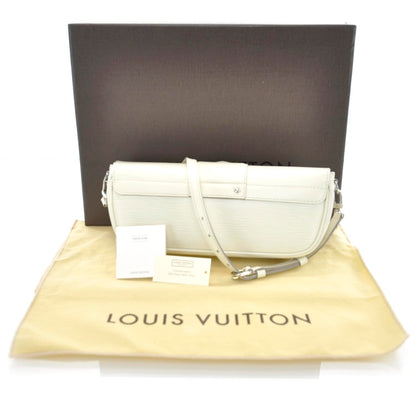 Louis Vuitton Epi Montaigne Clutch Ivory 3 of 10