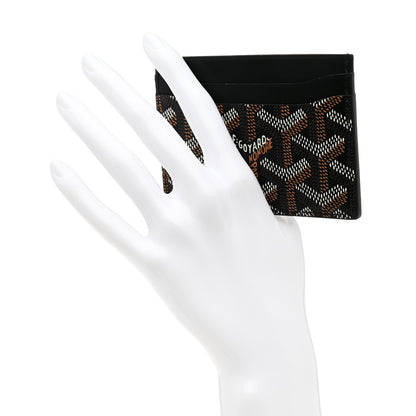 Goyard Goyardine Saint Sulpice Card Holder Black 2 of 7