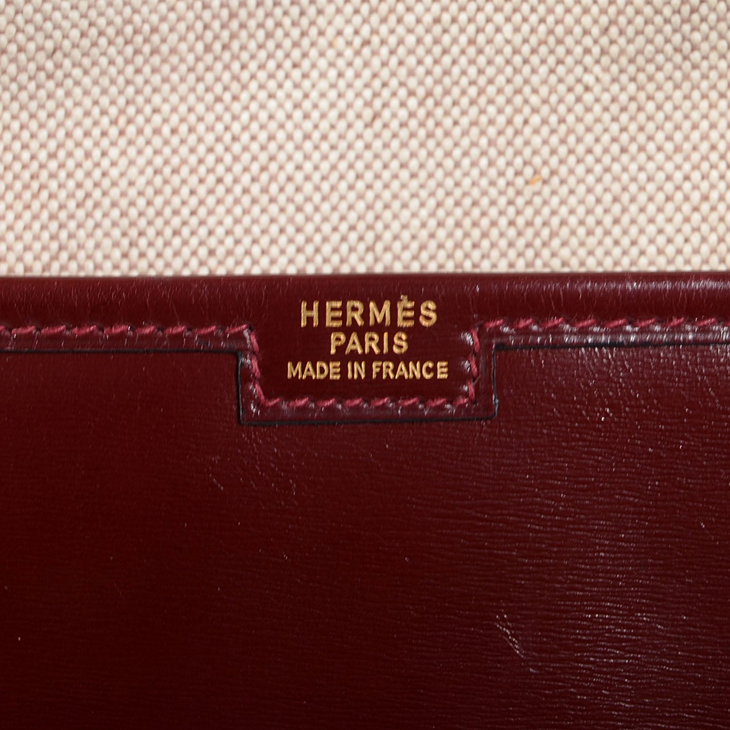 Hermes Box Jige GM Clutch Rouge H 5 of 9
