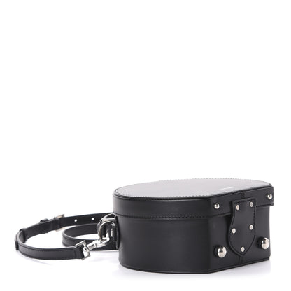 Saint Laurent Calfskin Small Mica Hat Box Black 4 of 11