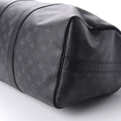 Louis Vuitton Monogram Eclipse Keepall Bandouliere 45 6 of 9