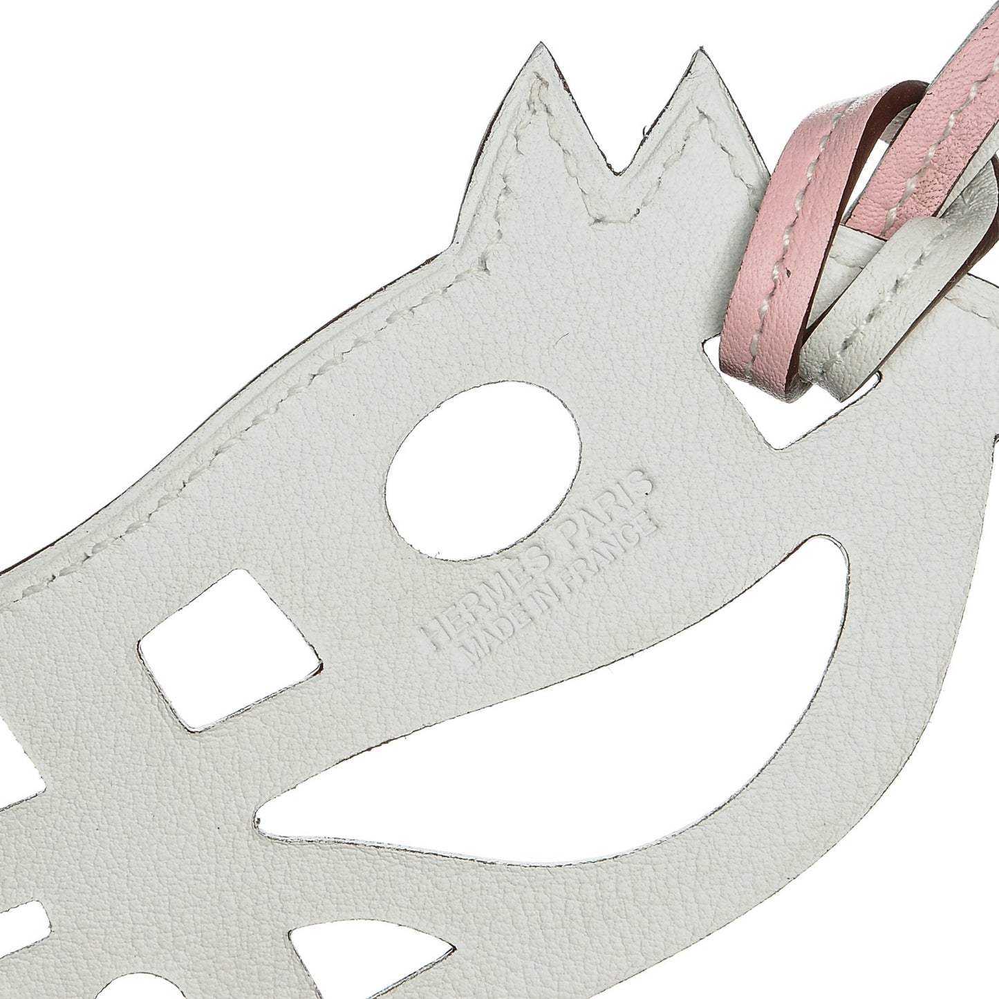 Swift Paddock Cheval Horse Bag Charm White Rose Sakura