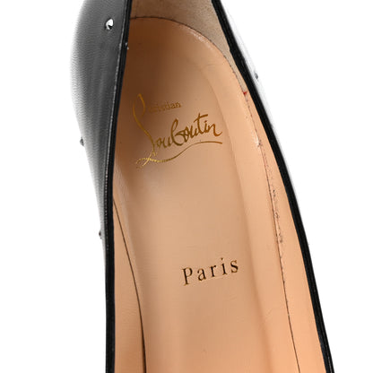Christian Louboutin Kid Degrastrasss 100 Pumps 39.5 Hematite Black 8 of 9