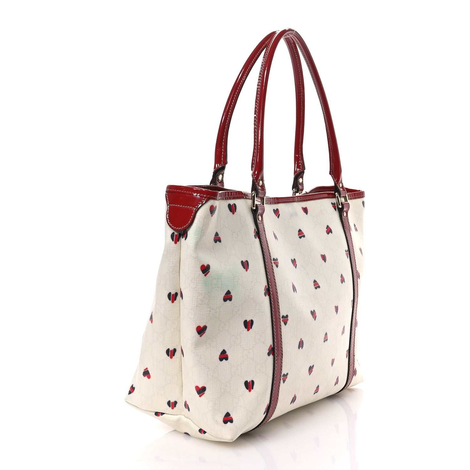 Gucci GG Plus Monogram Hearts Medium Joy Tote 3 of 12