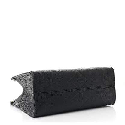 Louis Vuitton Empreinte Monogram Giant Onthego PM Black 4 of 9