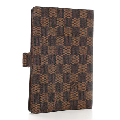 Louis Vuitton Damier Ebene Medium Ring Agenda Cover 3 of 9